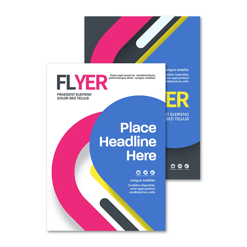 Panfleto Papel Couchê 115g - Imagem 3