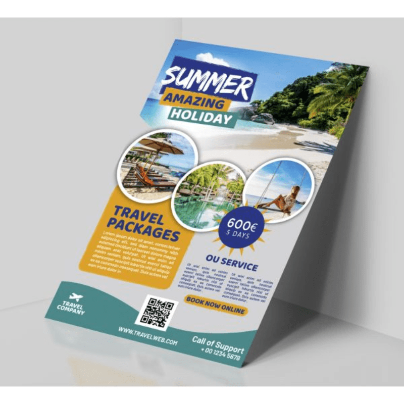 Panfleto Papel Couchê 115g - Imagem 5